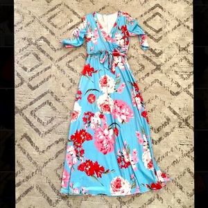 Boutique Wrap Dress NWOT